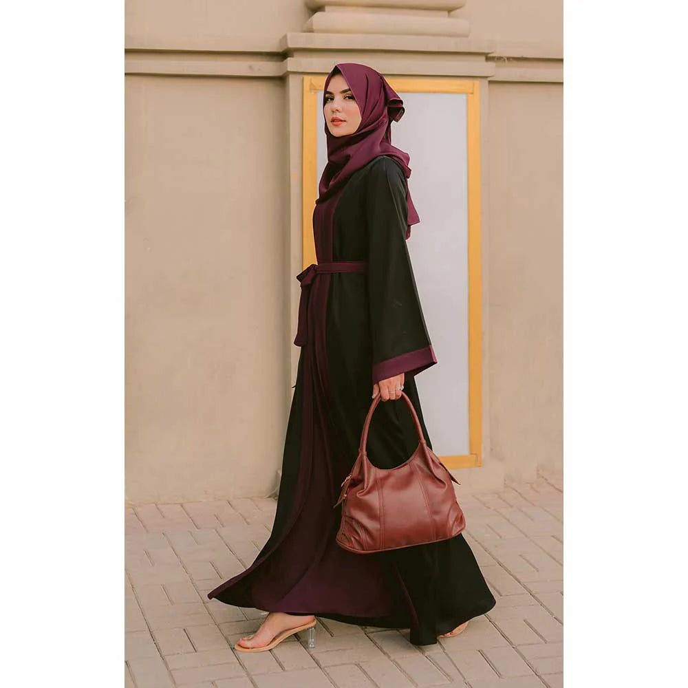 LAME SOFT BAG BROWN