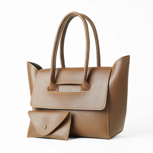 CHAMP TOP HANDLE BAG BROWN